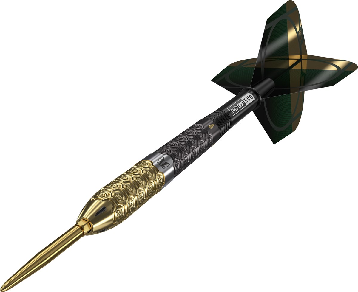 thumbnail image 2 of 90% Tungsten Steel Tip Darts – 24 Grams, Extra Grip – Set Of 3 2 of 4