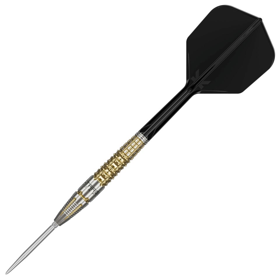 Target Black Marque Warrior 90% SP Steel Tip Darts 25 grams