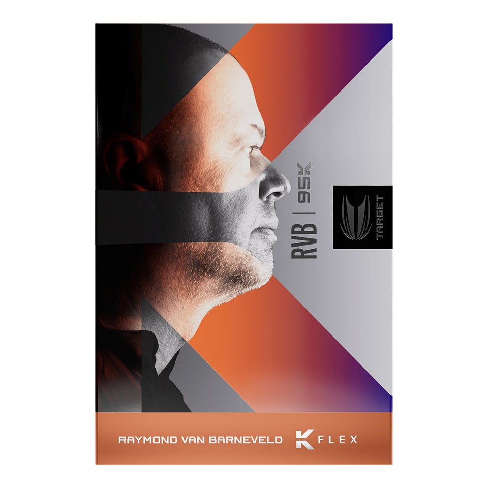 Target Darts Raymond Van Barneveld 95K Swiss Point Steel Tip Darts 25 grams