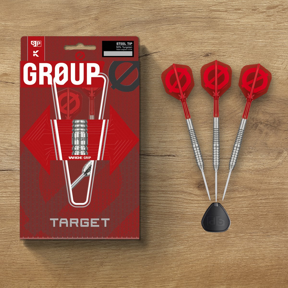Target Group Ø 01 50% Swiss Point Steel Tip Darts 23 grams