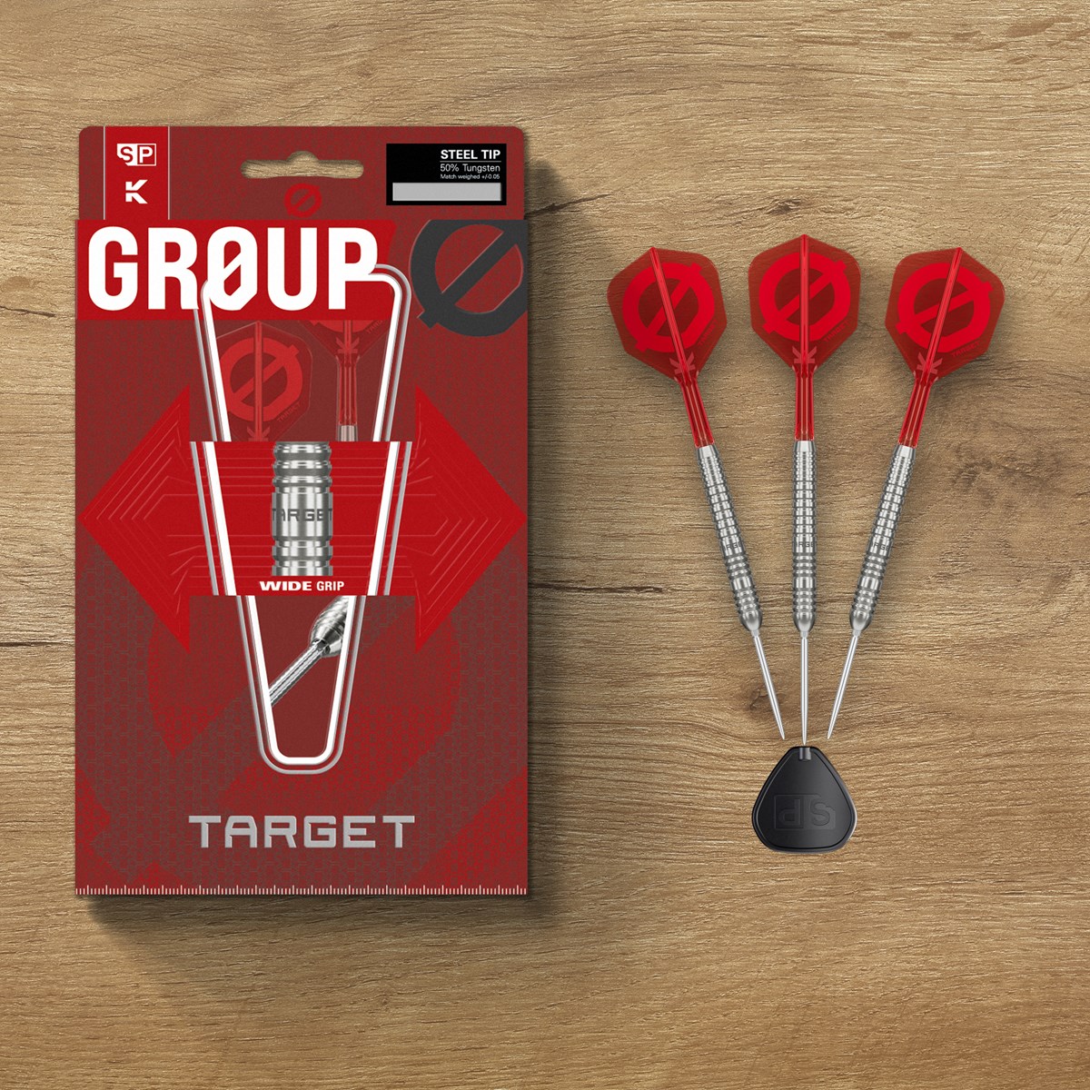 Target Group Ø 03 50% Swiss Point Steel Tip Darts 24 grams