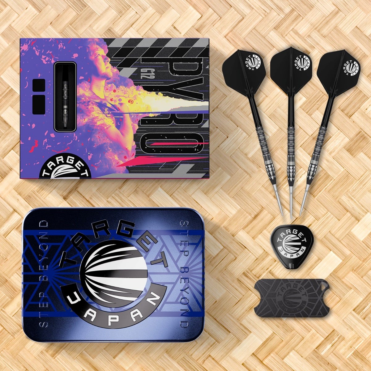 Target Pyro G12 90% SP Steel Tip Darts 23 grams
