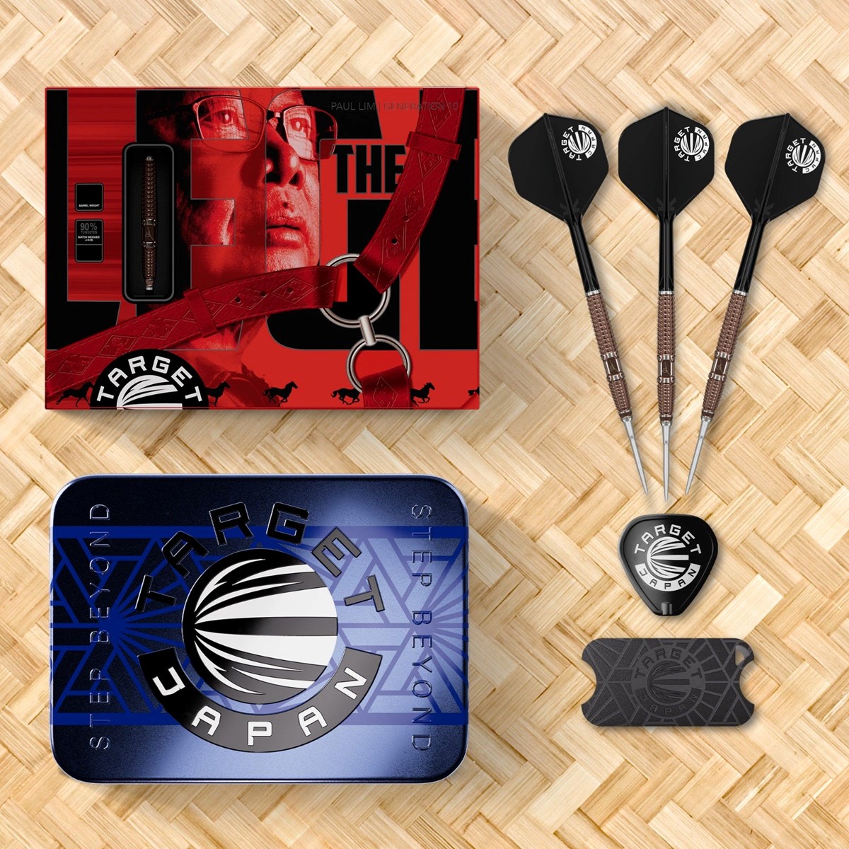 Target Paul Lim The Legend G10 90% SP Steel Tip Darts 25 grams