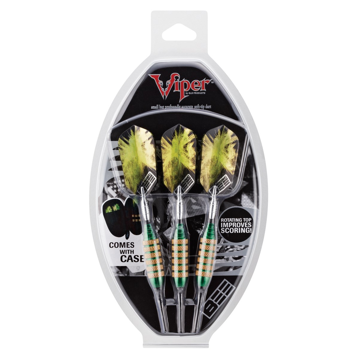 GLD Viper Spinning Bee - Green 16 grams