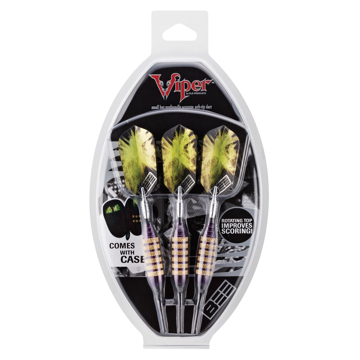 GLD Viper Spinning Bee - Purple 16 grams