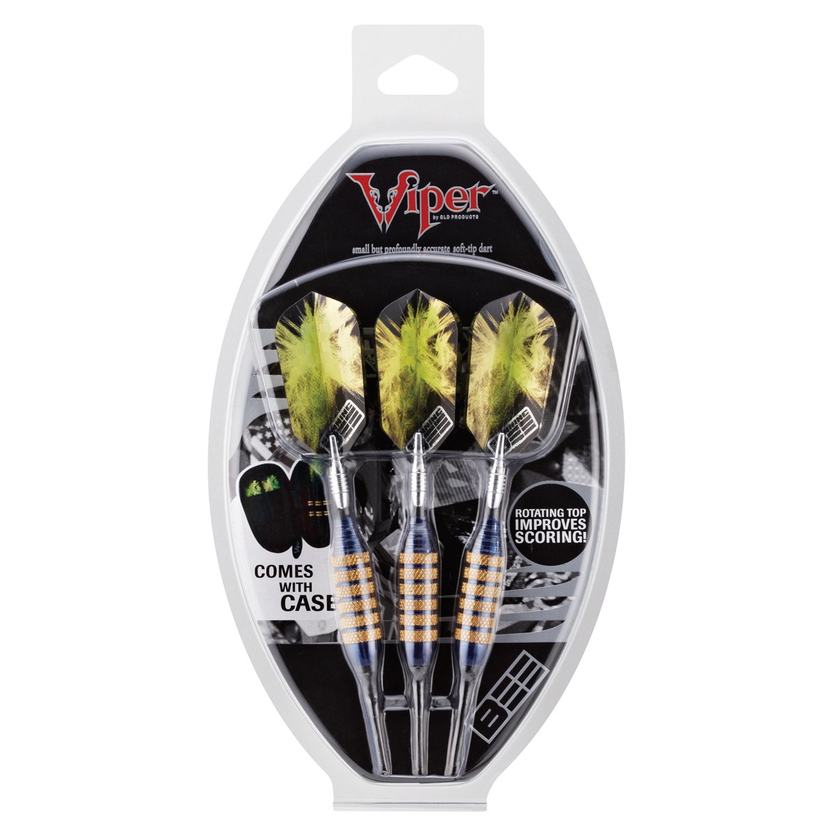 GLD Viper Spinning Bee - Blue 16 grams