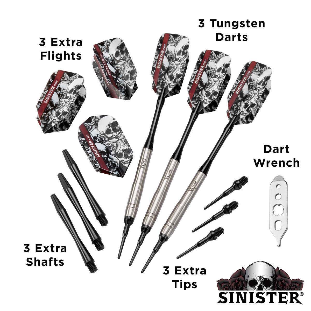 GLD Viper Sinister 95% Tungsten 18 grams
