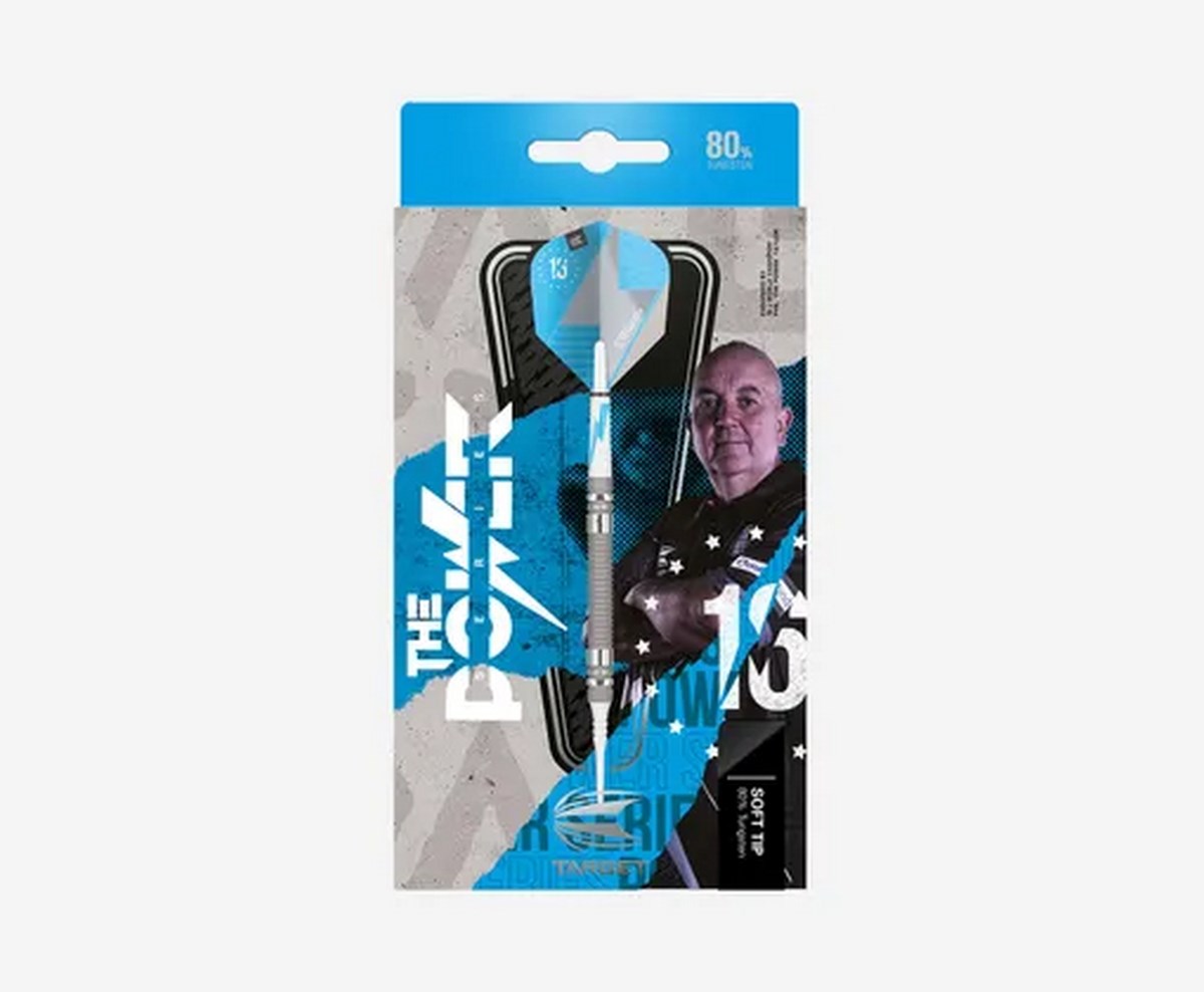 Target Darts Power Series Silver  Soft Tip  21 grams