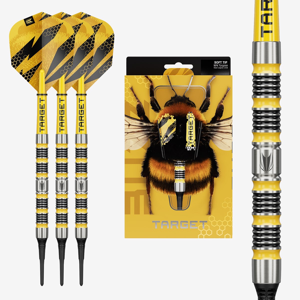 Target Darts Buzz 11 90% Soft Tip Darts 20 grams