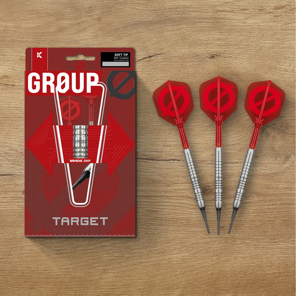 Target Group Ø 12 50% Soft Tip Darts 20 grams