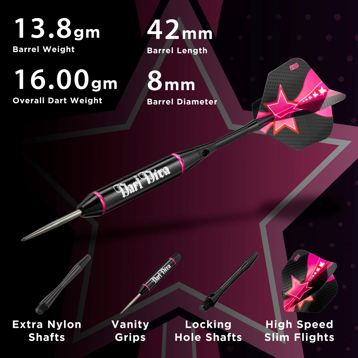 GLD Viper Vanity - Dart Diva 22 grams
