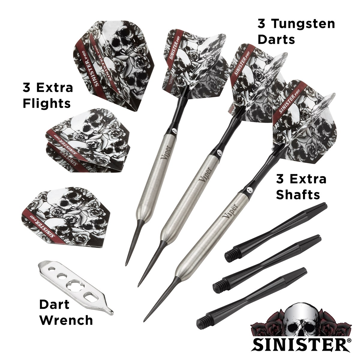 GLD Viper Sinister 95% Tungsten 25 grams