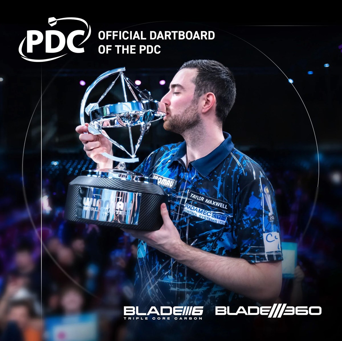 Winmau Blade 6 Triple Core Carbon Dartboard