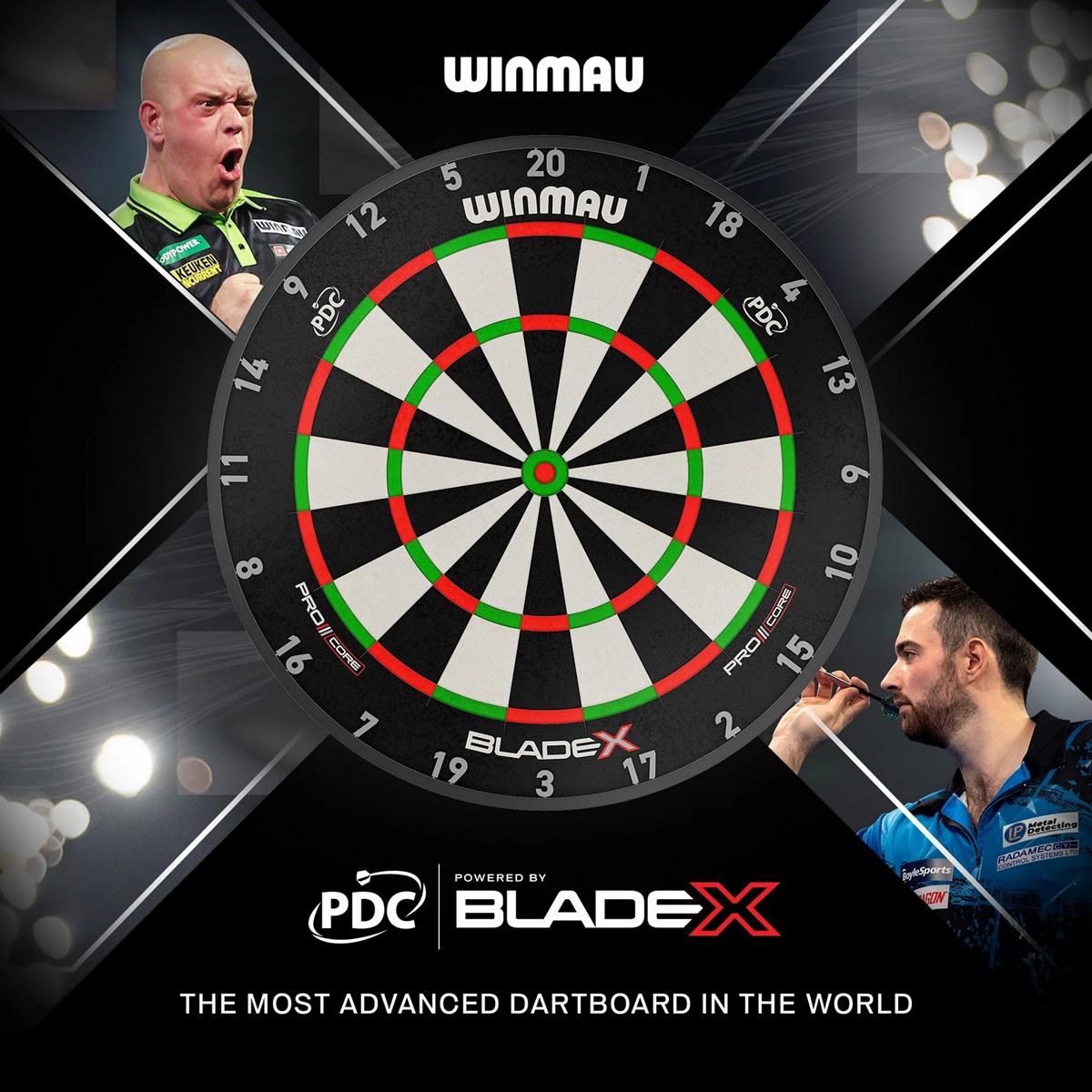 Winmau Blade X "Official PDC" Dartboard