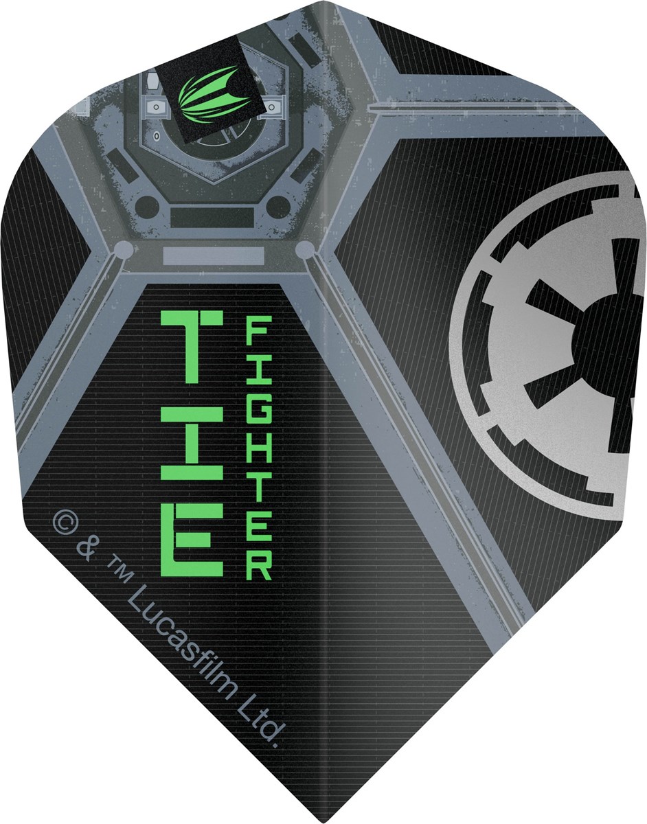 Target Darts Star Wars Tie Fighter 90% Tungsten SP Steel Tip Darts 23 grams