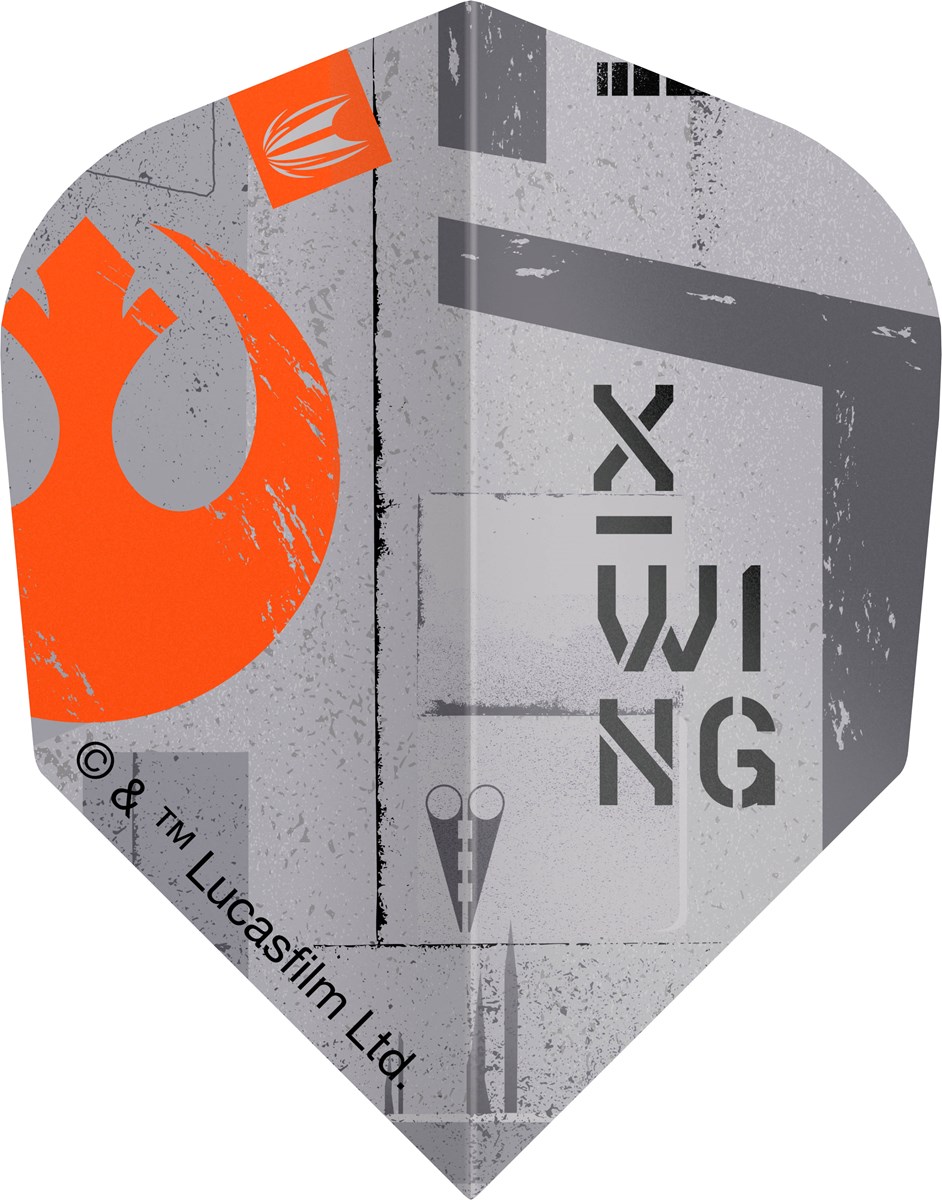 Target Darts Star Wars X-Wing 90% Tungsten SP Steel Tip Darts 24 grams
