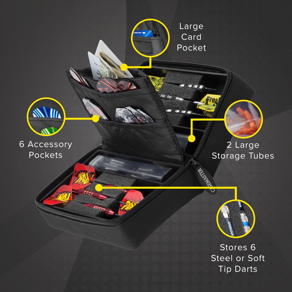 GLD Casemaster Elite Jr. Dart Case