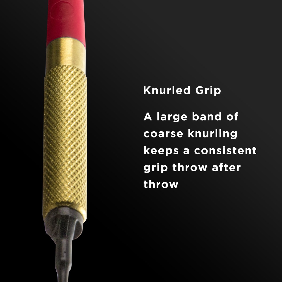 GLD Commercial Brass Soft Tip Darts Red 13 grams (45 darts per bag)