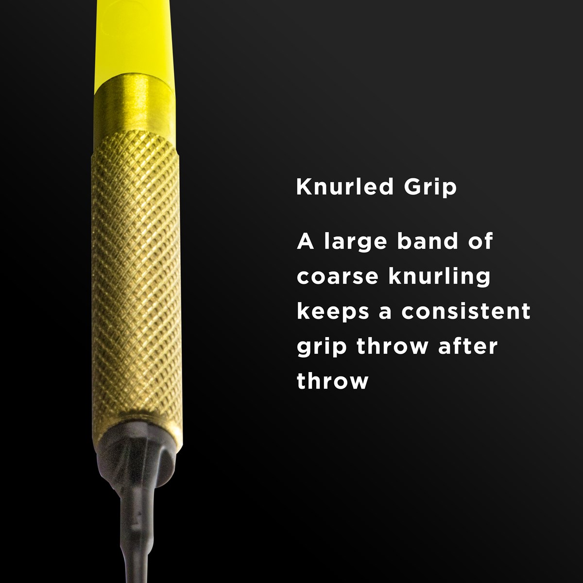GLD Commercial Brass Soft Tip Darts Yellow 13 grams (45 darts per bag)