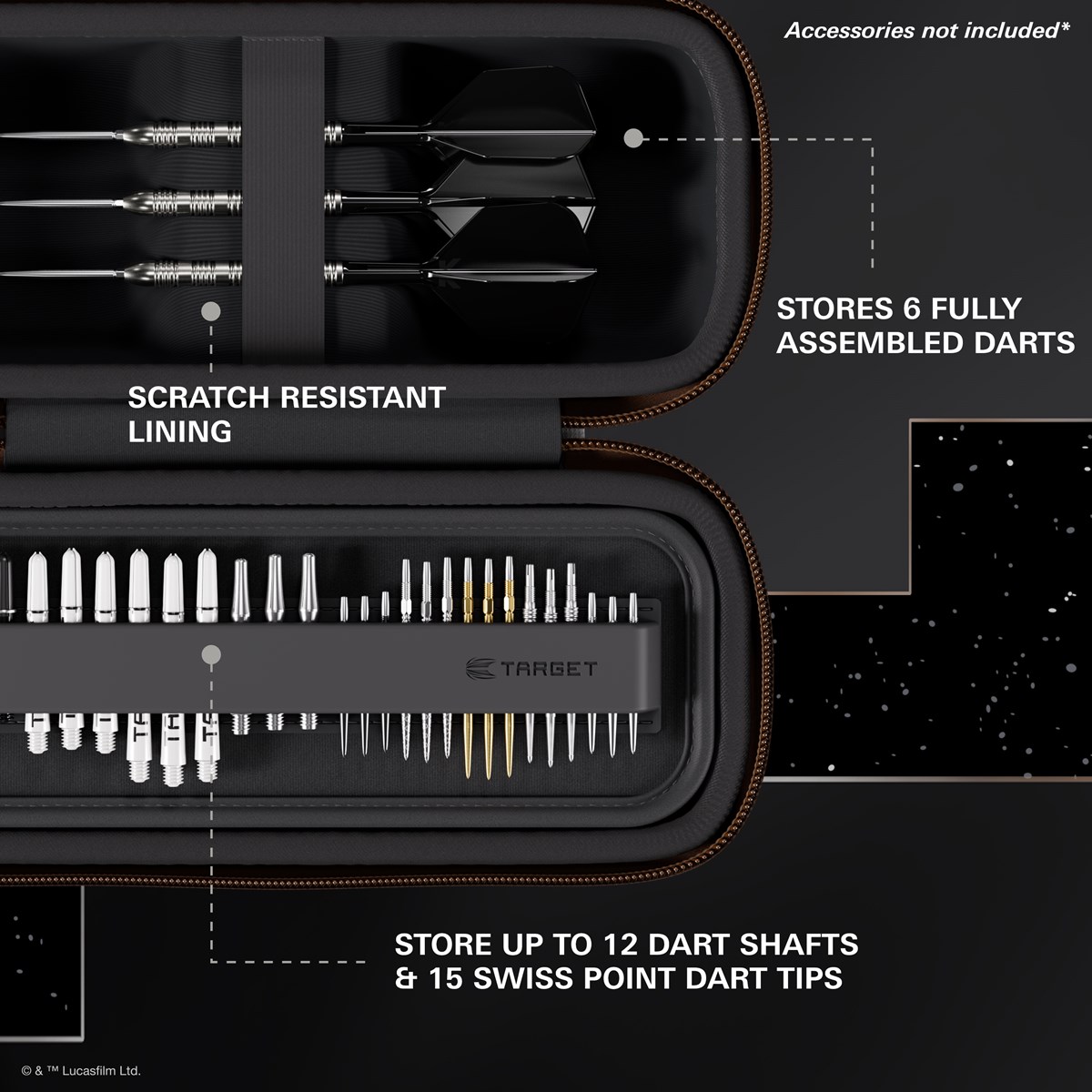 Target Darts Star Wars Mandalorian Dart Case
