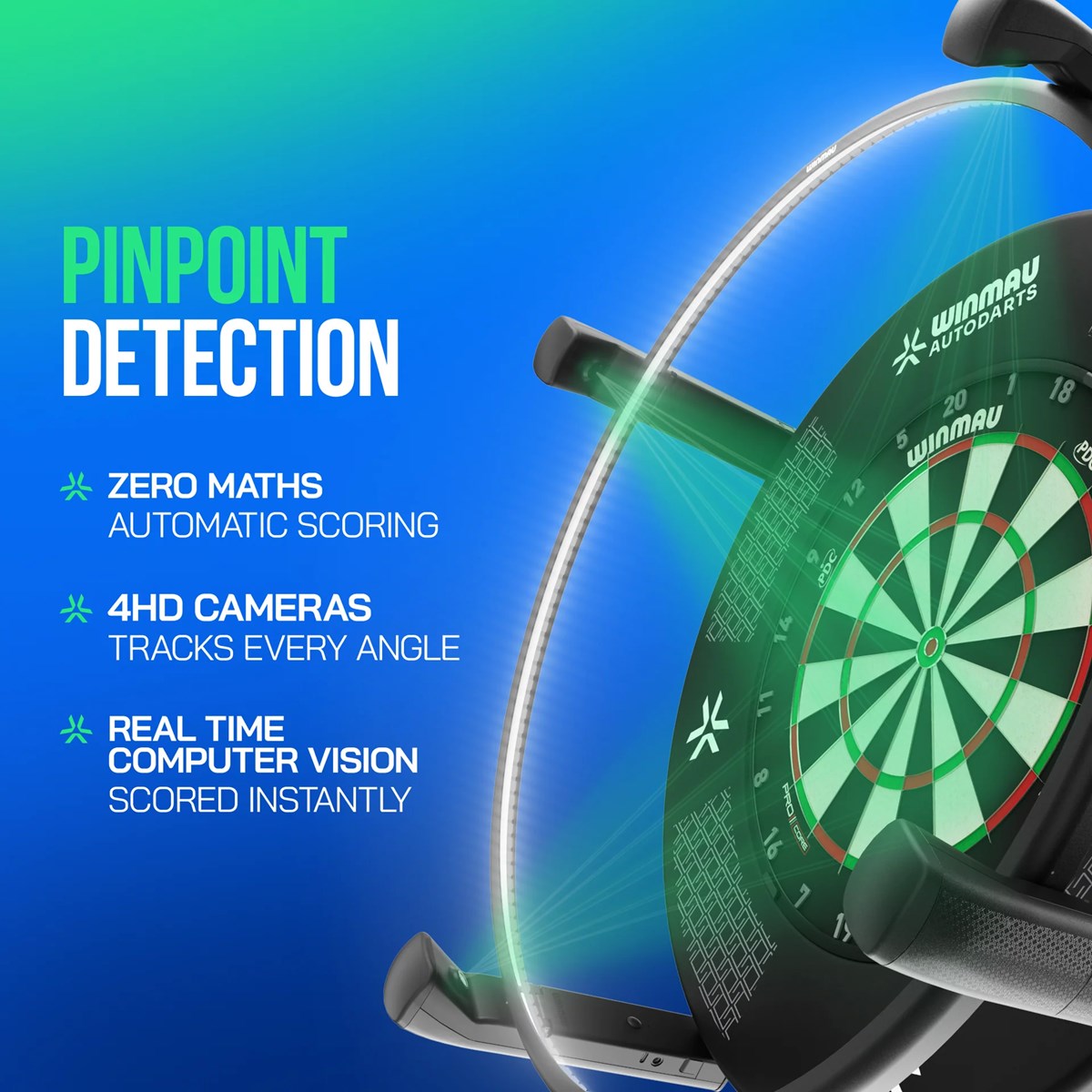 Winmau Autodarts X Automatic Darts Scoring System