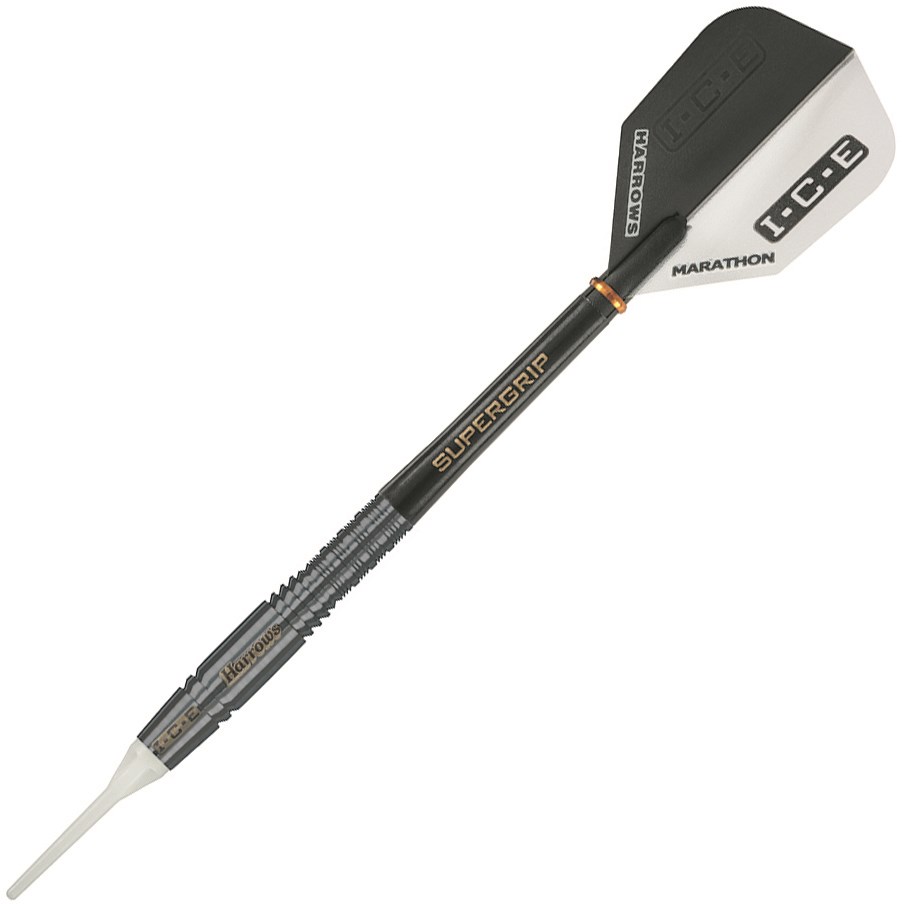 18 Grams Harrows Black ICE 90% Tungsten Alpine  Soft Tip Darts 