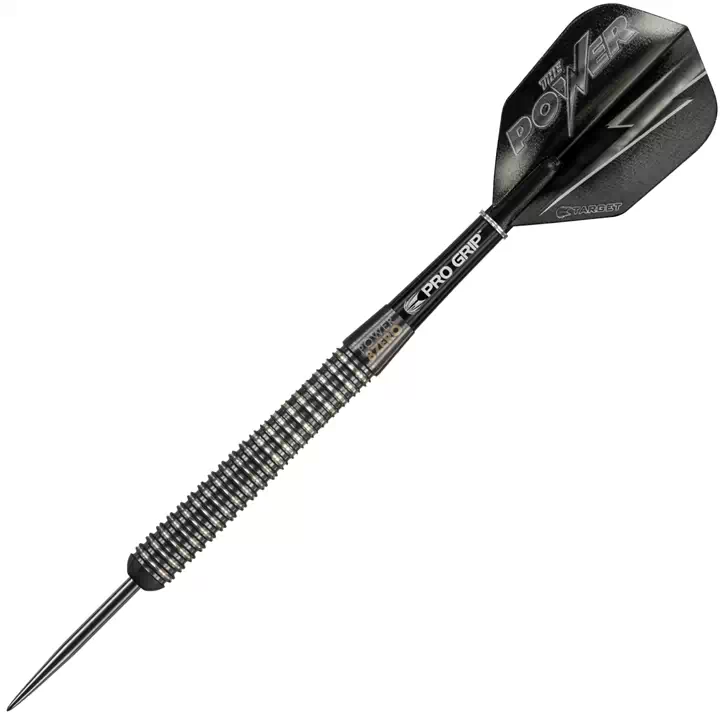 Target Phil Taylor Power 8ZERO 4 Black Titanium Swiss Point 80% Steel Tip Darts Target Phil Taylor Power 8ZERO 4 Black Titanium Swiss Point 80% Steel Tip Darts