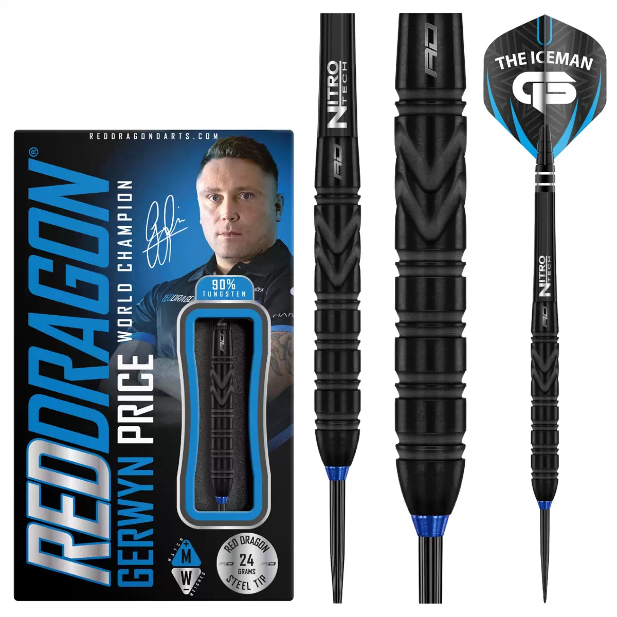 Gerwyn Price Iceman Tungsten Darts Red Dragon Gerwyn Price Iceman Darts Gerwyn Price Iceman Tungsten Darts Red Dragon Gerwyn Price Iceman Darts