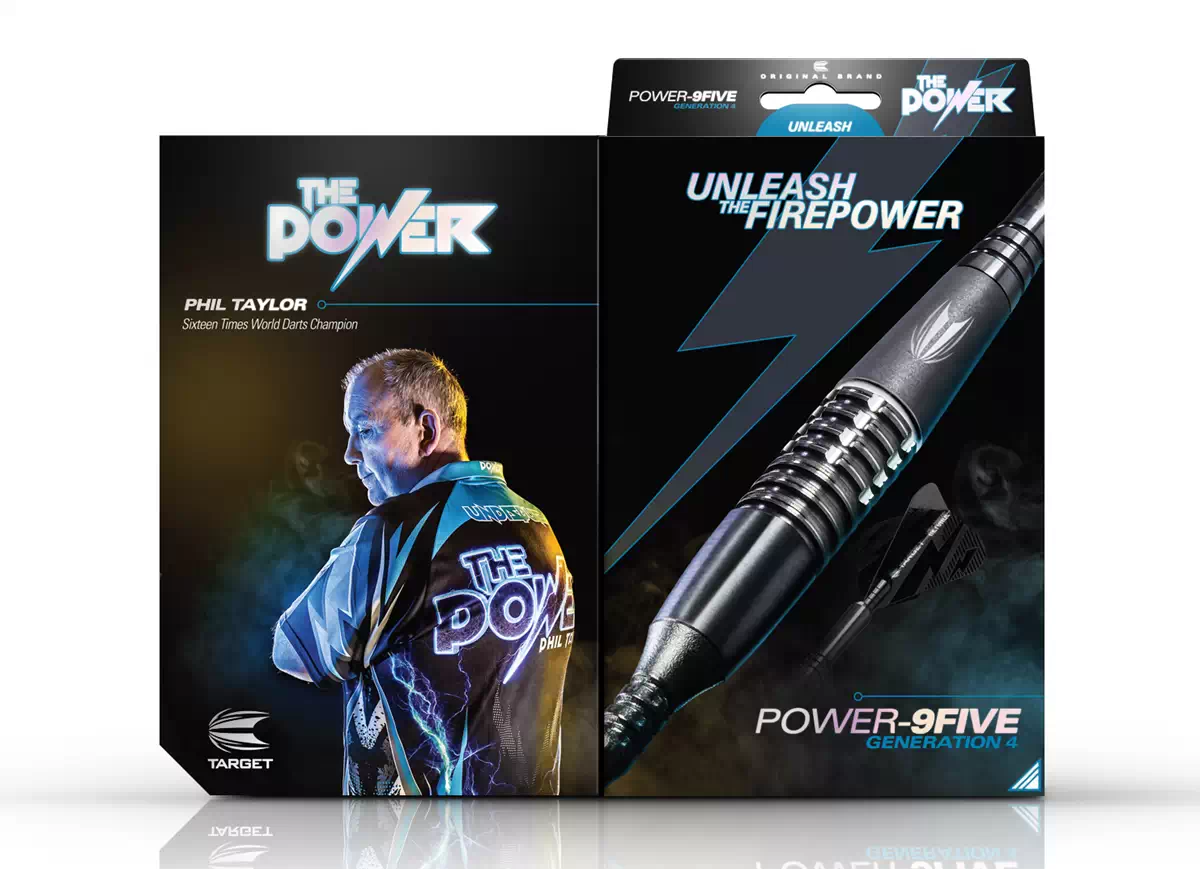 Target Darts Phil Taylor Power 9Five G4 95% Tungsten 20 grams Target Darts Phil Taylor Power 9Five G4 95% Tungsten 20 grams