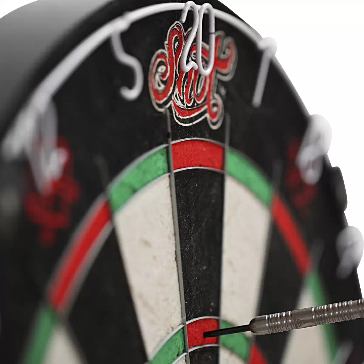 Outlaw Dart Board Cabinet with Official Electronic Scoring Soft